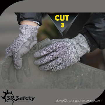 SRSAFETY 13G с трикотажным покрытием с покрытием из нейлона с защитой от пальцев, защитными рабочими перчатками, защитными рабочими перчатками